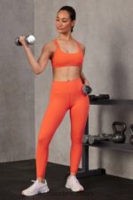 Fabletics laranja paixão 420HR1452 principal sutiã de baixo impacto mulheres - Image 3
