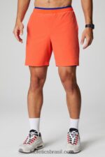 Fabletics laranja paixão 420HR3264 o fundamental curto ii 158 homens - Image 3
