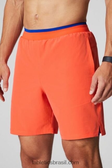 Fabletics laranja paixão 420HR3264 o fundamental curto ii 158 homens