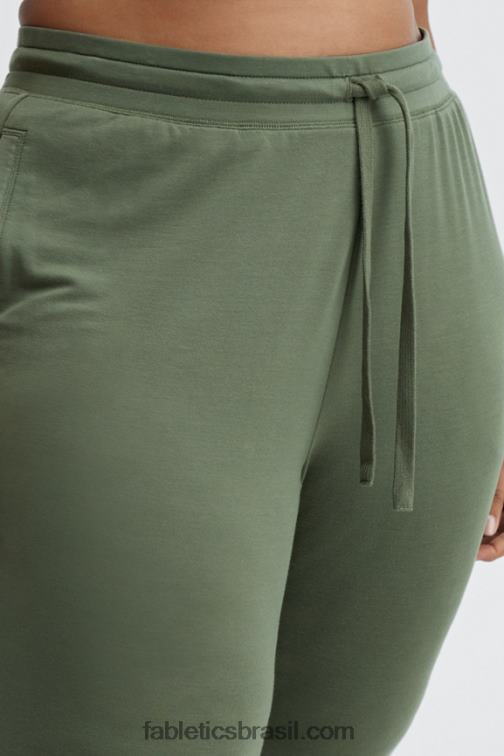 Fabletics laranja paixão/branco clássico 420HR144 go-to jogger cônico mulheres - Image 2