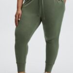 Fabletics laranja paixão/branco clássico 420HR144 go-to jogger cônico mulheres