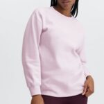 Fabletics lavanda gelada 420HR2477 moletom eco gola careca mulheres