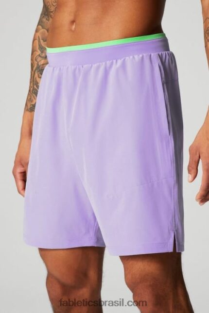 Fabletics lavanda icônica 420HR3198 o fundamental curto ii 145 homens