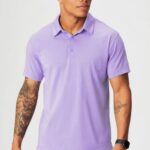 Fabletics lavanda icônica 420HR3431 o polo 24-7 172 homens