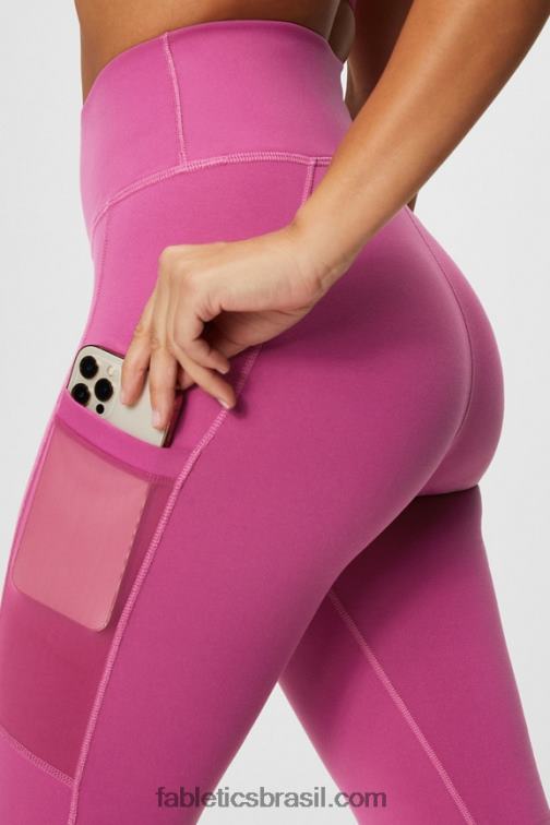 Fabletics lavanda/multi 420HR740 legging cintura alta powerhold on-the-go 39 mulheres - Image 3