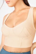 Fabletics leite com mel 420HR1691 charolette sutiã esportivo de baixo impacto mulheres - Image 2