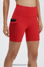 Fabletics leopardo coral/creme de manteiga rosa/lima açucarada 420HR266 on-the-go powerhold cintura alta 6'' curto 8 mulheres - Image 3