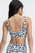 Fabletics leopardo da neve 420HR1620 sutiã esportivo lola de baixo impacto mulheres - Image 3