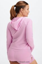 Fabletics lilás enevoado 420HR2450 moletom com capuz oásis mulheres - Image 2
