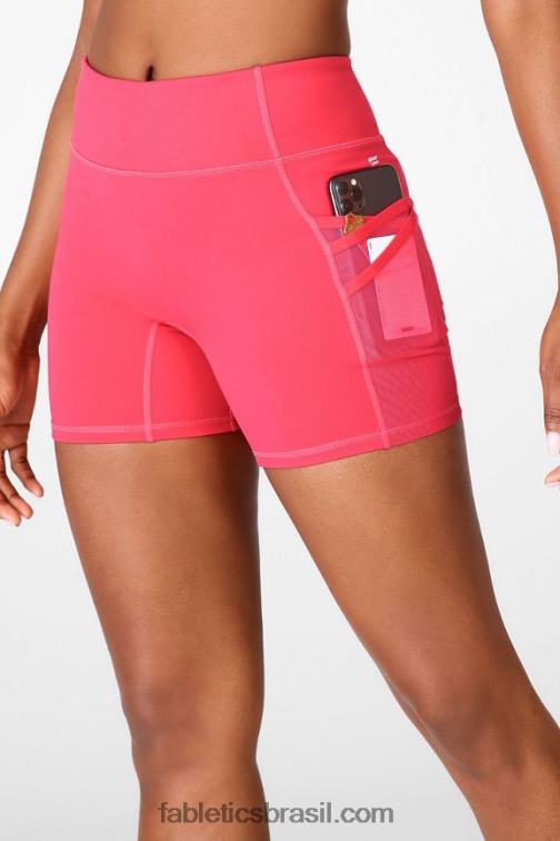 Fabletics lilás/manteiga silenciado 420HR371 trinity motion365 cintura média 5'' curto mulheres - Image 3