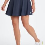 Fabletics lilás/pétala silenciado 420HR632 saia de babados mulheres