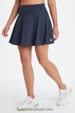 Fabletics lilás/pétala silenciado 420HR632 saia de babados mulheres