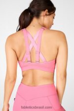 Fabletics lilás rosado 420HR1414 belle sutiã esportivo de alto impacto mulheres - Image 3