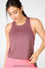 Fabletics lilás rosado 420HR2221 tanque clássico dry-flex mulheres