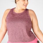Fabletics lilás rosado 420HR2222 tanque clássico dry-flex mulheres