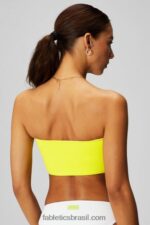 Fabletics limão azedo/branco clássico 420HR1505 top de banho cai-cai multiuso mulheres - Image 5