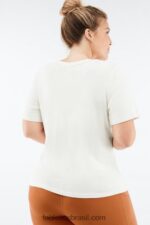 Fabletics linho 420HR2069 t-shirt de manga curta tinsley mulheres - Image 5