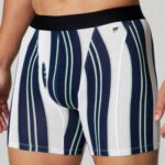 Fabletics listra mulligan da marinha colegiada 420HR3754 a cueca boxer 24-7 195 homens