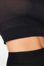 Fabletics listra rosa multi 420HR2731 top cropped manga longa sem costuras aisley mulheres - Image 3