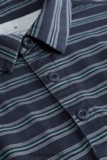 Fabletics listra secreta azul marinho clássico 420HR3433 o polo 24-7 172 homens - Image 4