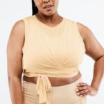 Fabletics litoral 420HR2322 ryan tie up tanque de colheita mulheres
