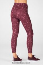 Fabletics logótipo da casca de garça/salgueiro 420HR725 define powerhold cintura alta 7/8 legging 36 mulheres