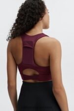 Fabletics logotipo vinho do porto/vinho do porto 420HR1834 sutiã esportivo midi impacto médio para viagem 129 mulheres - Image 2