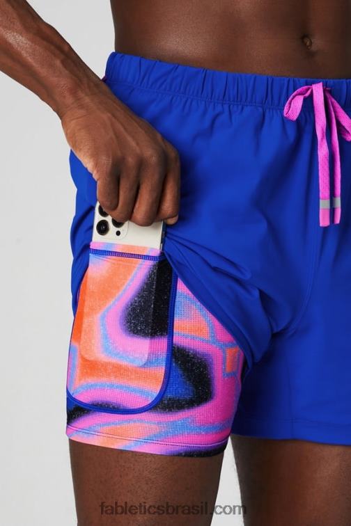 Fabletics loucura de verão celeste/paixão 420HR3169 aquele curto (alinhado) 139 homens - Image 2