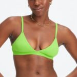 Fabletics maçã ácida 420HR1538 bralette triângulo de toque fino mulheres