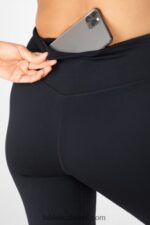 Fabletics maçã preta/azeda 420HR589 qualquer lugar motion365 short cintura alta 9'' mulheres - Image 2
