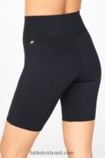 Fabletics maçã preta/azeda 420HR589 qualquer lugar motion365 short cintura alta 9'' mulheres