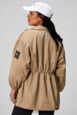 Fabletics madeira bege/branco clássico 420HR2764 parka utilitária mulheres - Image 2