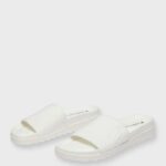 Fabletics malha ativa reciclada branca 420HR2931 sandália deslizante mulheres