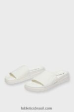 Fabletics malha ativa reciclada branca 420HR2931 sandália deslizante mulheres