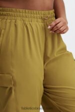 Fabletics manchado/preto 420HR177 calça cargo eleanor mulheres - Image 3