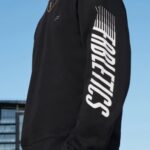 Fabletics mangas rápidas pretas 420HR3692 a equipe de referência homens