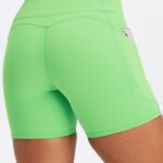Fabletics manjericão/pardo 420HR299 oasis pureluxe cintura alta 6'' short 13 mulheres