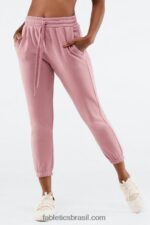 Fabletics marca-texto chita ondulada/zebra marmorizada 420HR173 calça de moletom clássica mulheres