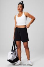 Fabletics marina/cinzento urze/branco 420HR236 aquele curto 5'' mulheres - Image 4