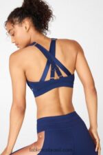 Fabletics marinha 420HR1411 belle sutiã esportivo de alto impacto mulheres - Image 2