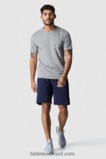 Fabletics marinha 420HR3352 a franquia curta homens - Image 2