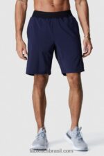 Fabletics marinha 420HR3355 a franquia curta (alinhada) homens - Image 3