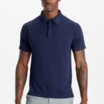 Fabletics marinha 420HR3406 o dia de treinamento polo 167 homens