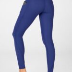 Fabletics marinha 420HR921 legging cintura alta oasis pureluxe 72 mulheres