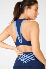 Fabletics marinha/marina 420HR1809 boost sutiã esportivo de médio impacto 125 mulheres