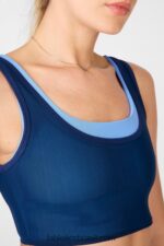Fabletics marinha/marina 420HR1923 sutiã de camada dupla mulheres - Image 2