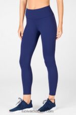 Fabletics marinha/marina 420HR869 legging 7/8 cintura alta boost powerhold 64 mulheres - Image 3