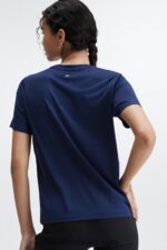 Fabletics marinha profunda 420HR2014 tee flexível seco mulheres - Image 2