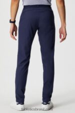 Fabletics marinha profunda 420HR3080 a única calça (slim fit) homens - Image 3