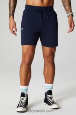Fabletics marinha profunda 420HR3282 o short leve homens - Image 3